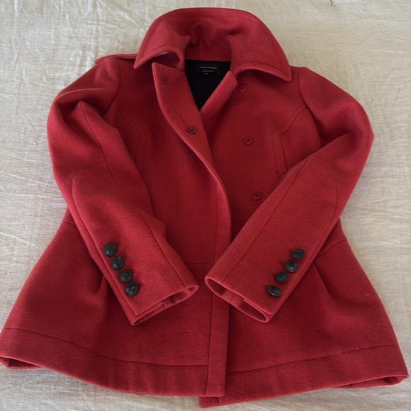 Narciso Rodriguez Red Wool Jacket - Picture 6 of 6